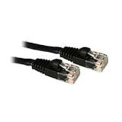 Cables To Go Kabel / 0,5 M Mld/Booted Black Cat5e PVC