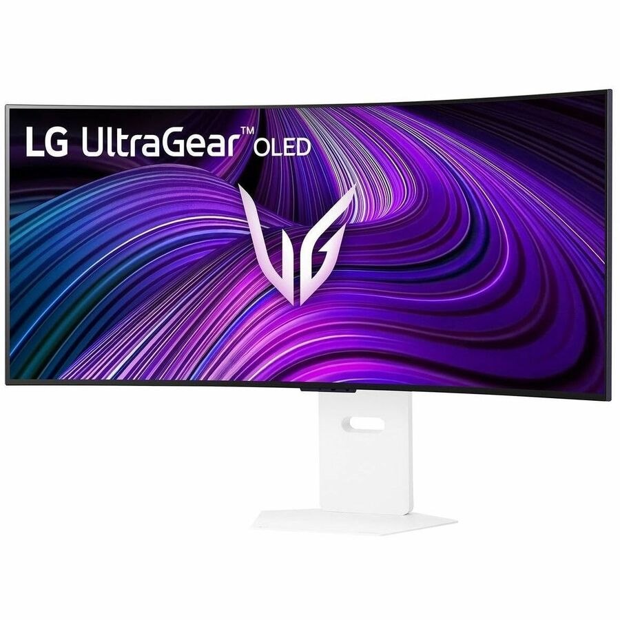 LG UltraGear 39GX90SA-W 39" Class UW-QHD Curved Screen Gaming OLED Monitor - 21:9 - White