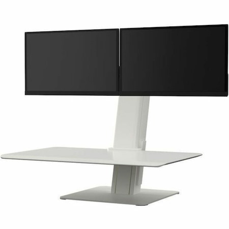 Humanscale QuickStand Eco, Single Monitor, White