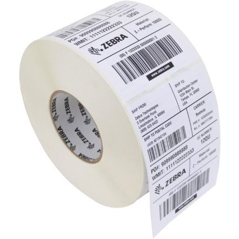 Zebra Tag Paper 3.25X1.875In (82.6X47.6MM);