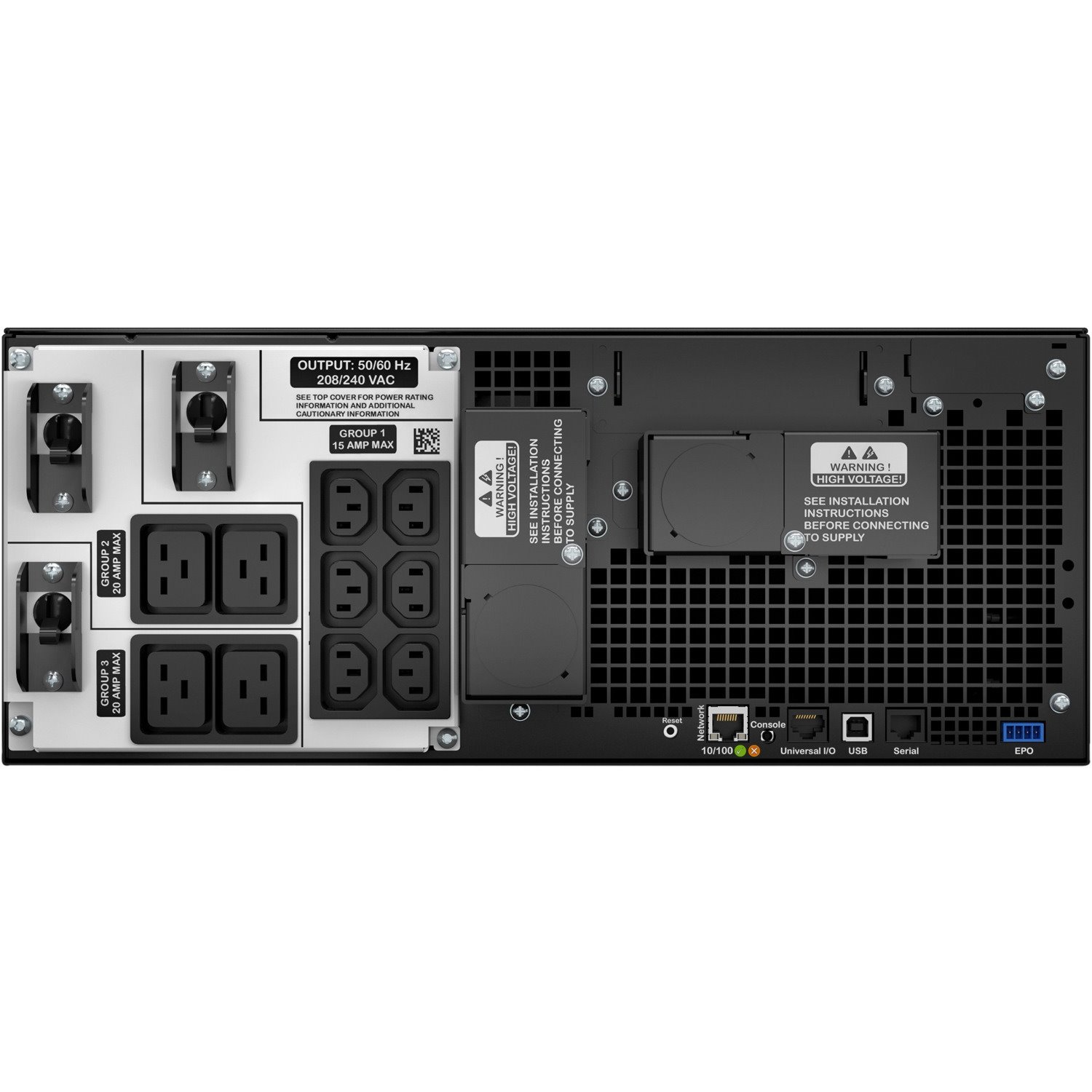 APC by Schneider Electric Smart-UPS SRT 6000VA RM 208V IEC