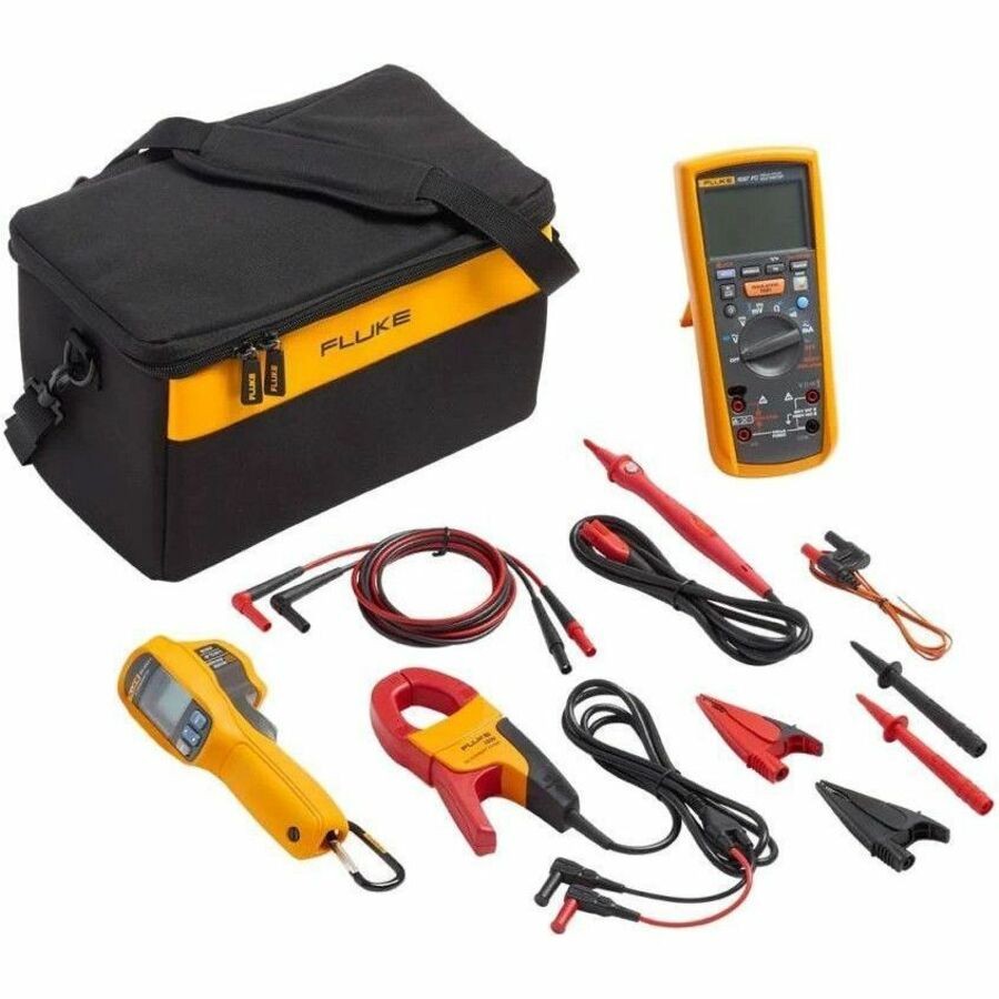 Fluke Networks 1587KIT/62MAX+ FC Electrical Tester Kit