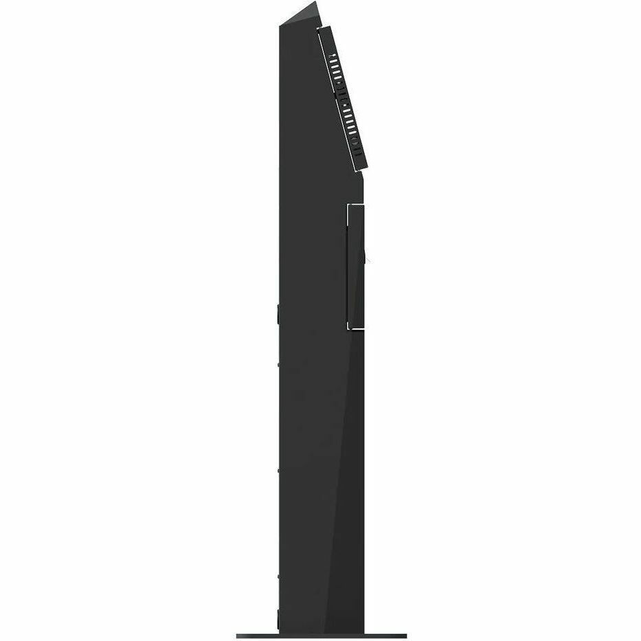CTA Digital Pro Self-Service Kiosk Floor Stand with Printer Bay and Device Storage
