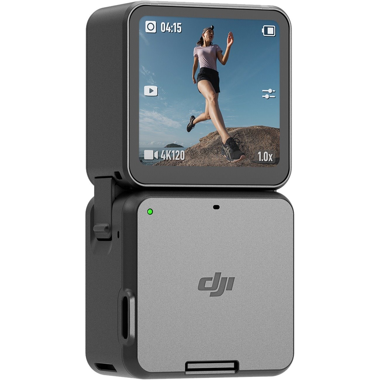 DJI Action 2 Digital Camcorder - 4.5 cm (1.8") LCD Touchscreen - 1/1.7" CMOS - 4K