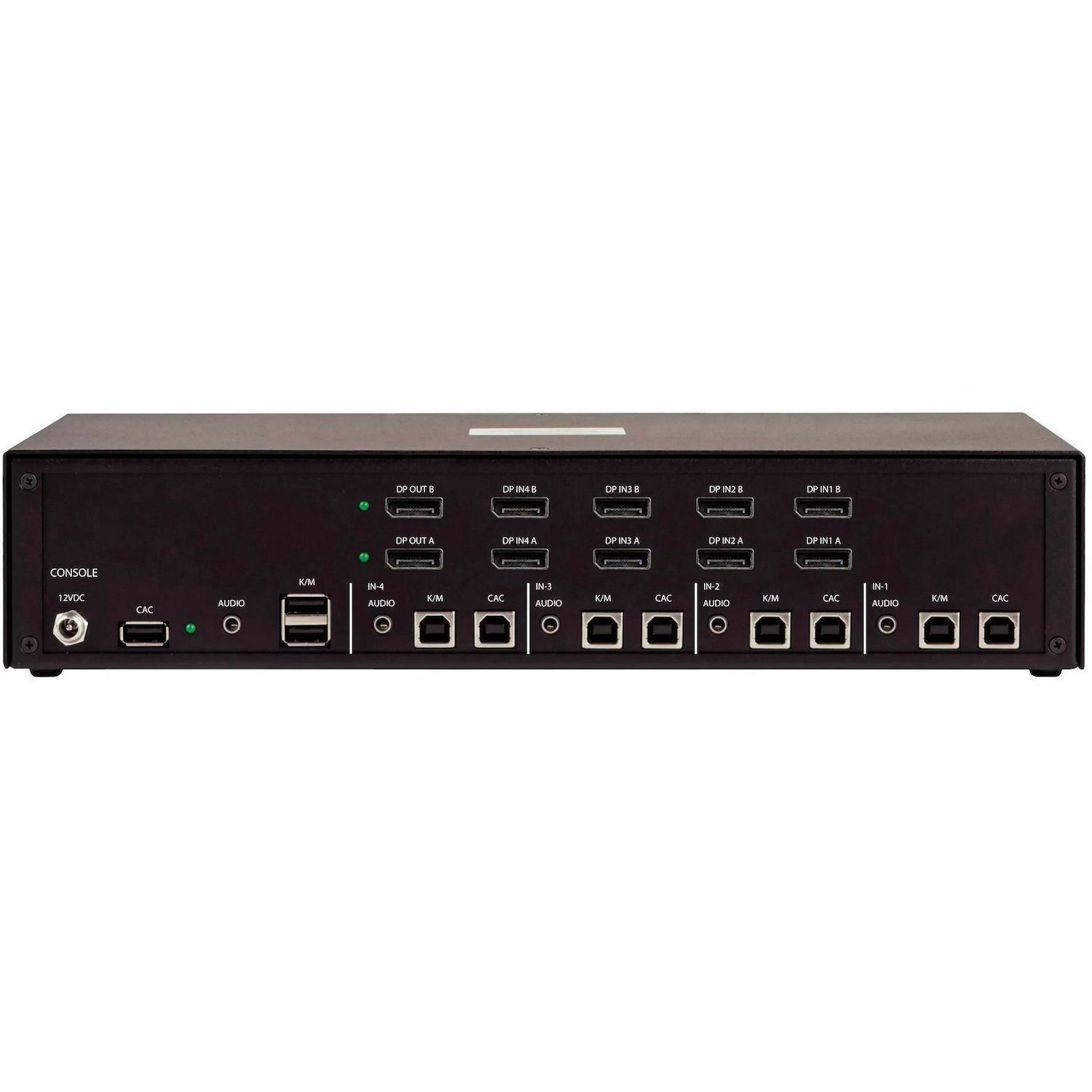 StarTech.com Secure 4-Port Dual-Monitor KVM Switch, DisplayPort, 4K 30Hz, NIAP 4.0, CAC, Made in the USA