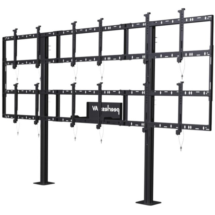 Peerless-AV&reg; SmartMount&reg; Modular Video Wall Pedestal Mount 3x2 Configuration for 46" to 55" Displays