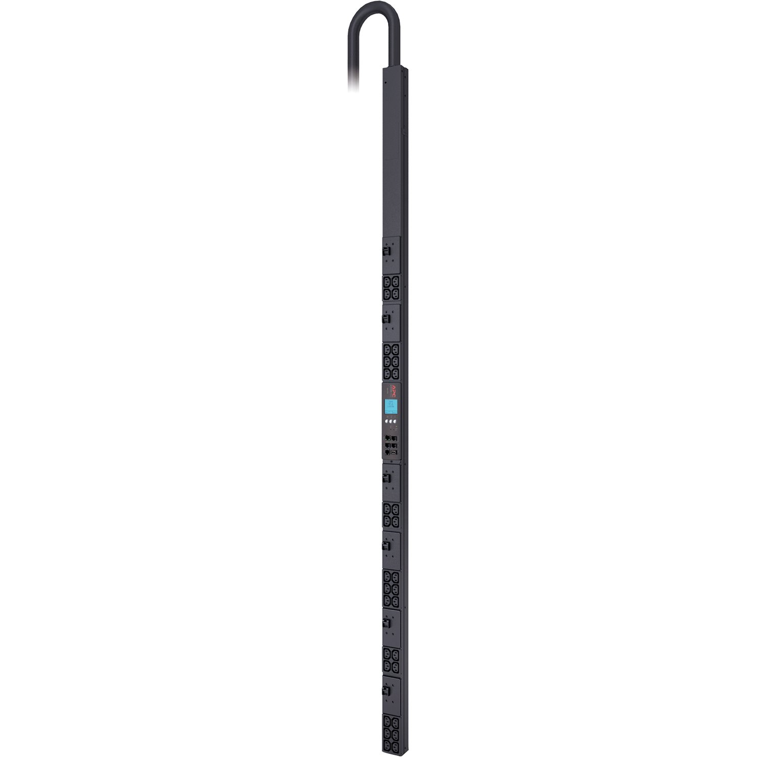 APC Rack PDU, 2G, metered, 0U, 17.2kW, 208V, 30 C13 sockets