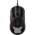 HyperX Pulsefire Haste Gaming Mouse - USB 2.0 - Optical - 6 Button(s) - Red, Black