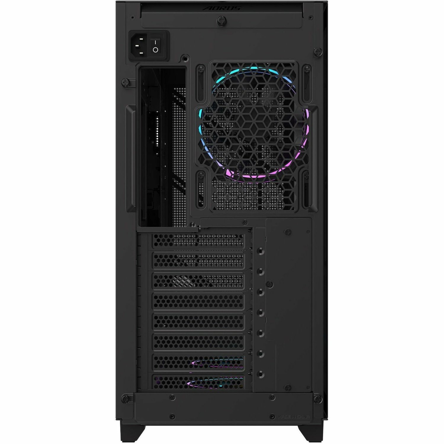 GIGABYTE Gaming Computer Case - ATX Motherboard Supported - Mid-tower - Glass, Tempered Glass, Steel, Plastic - Black
