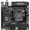 GIGABYTE Ultra Durable A520I AC Desktop Motherboard - AMD A520 Chipset - Socket AM4 - Mini ITX