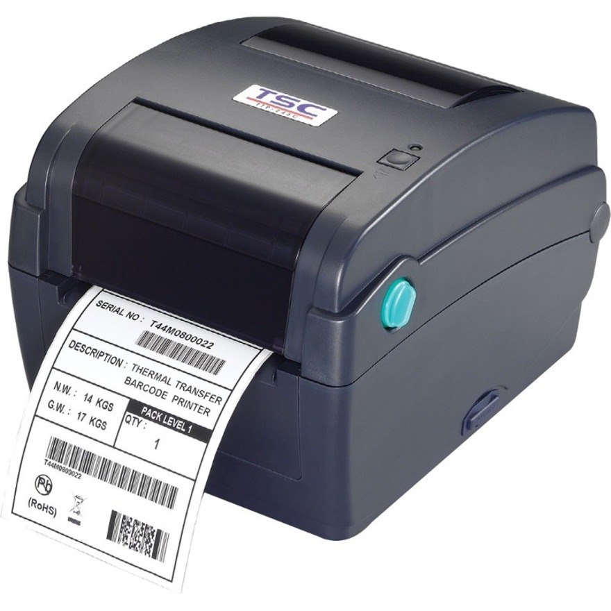 TSC Auto ID TTP-244CE Desktop Direct Thermal/Thermal Transfer Printer - Monochrome - Label/Receipt Print - USB - Serial - Parallel