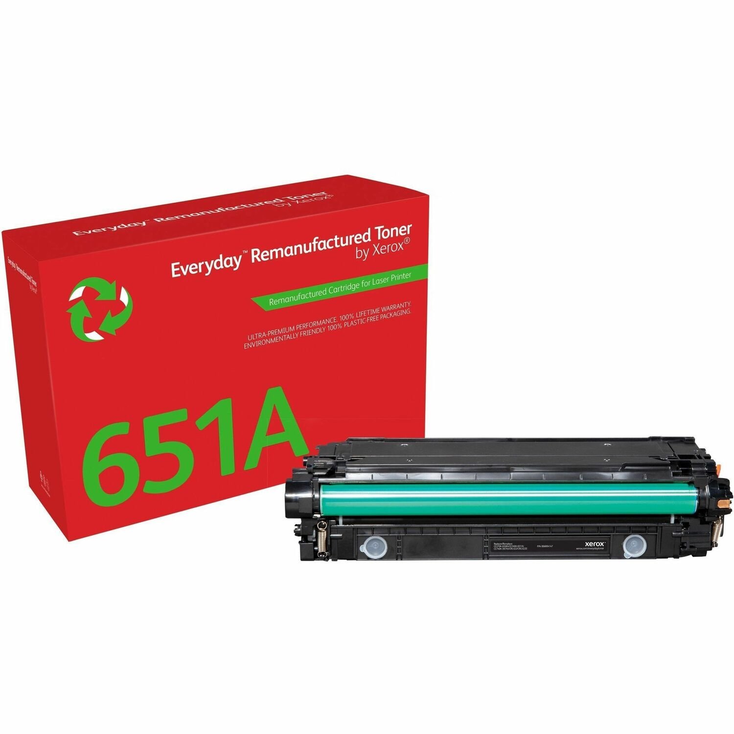 Xerox Everyday Laser Toner Cartridge 651A, 650A - Black - 1 / Pack