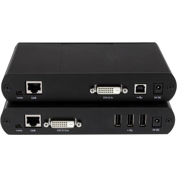 StarTech.com USB DVI over Cat 5e / Cat 6 KVM Console Extender w/ 1920x1200 Uncompressed Video - 330ft (100m)