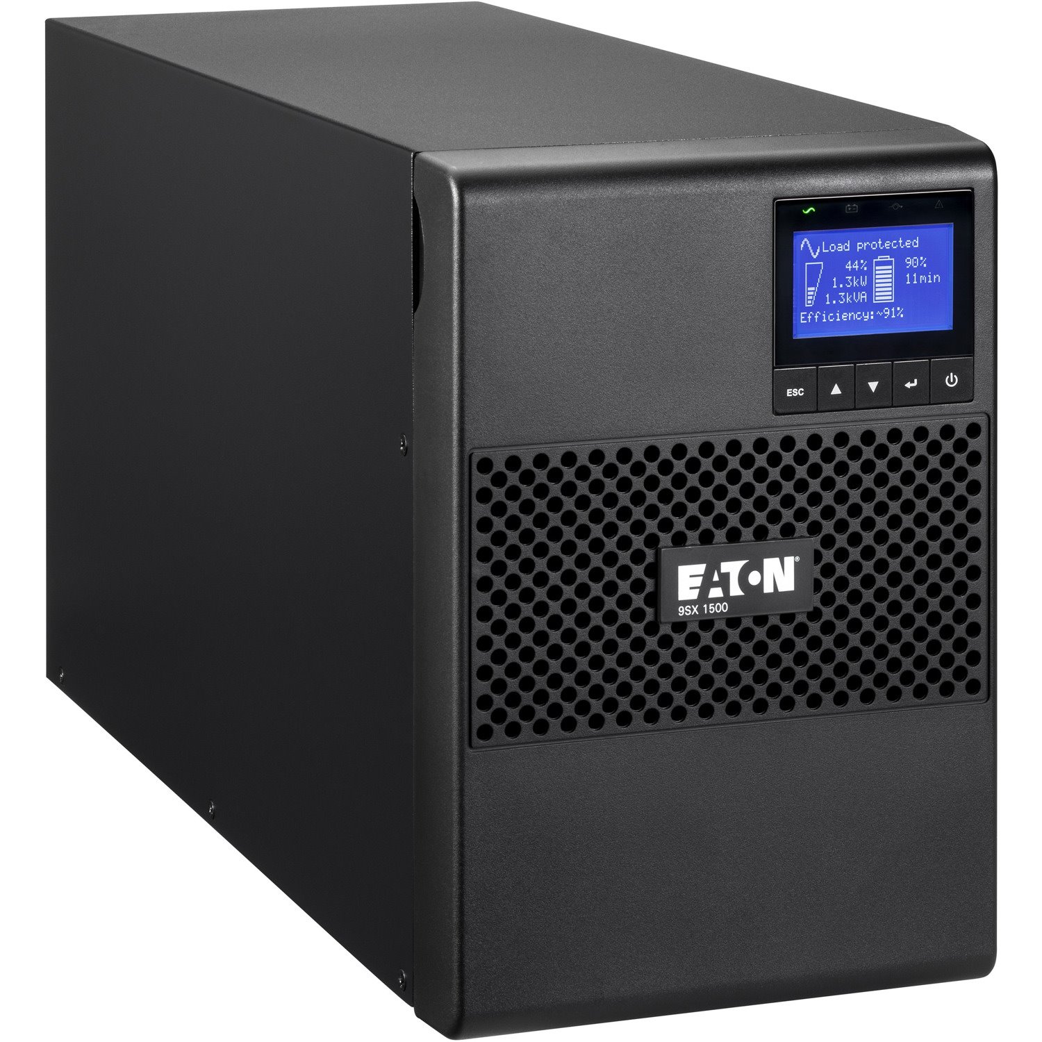 Eaton 9SX 1500VA 1350W 208V Online Double-Conversion UPS - 6 C13 Outlets, Cybersecure Network Card Option, Extended Run, Tower