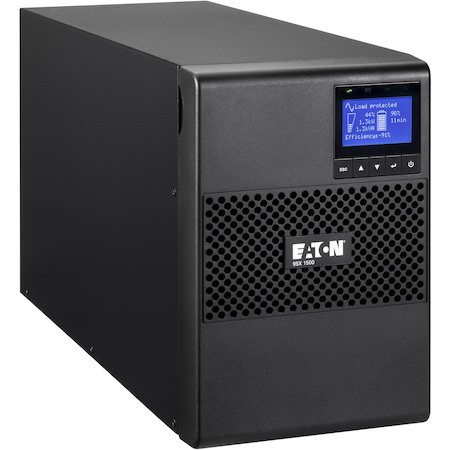 Eaton 9SX 1500VA 1350W 208V Online Double-Conversion UPS - 6 C13 Outlets, Cybersecure Network Card Option, Extended Run, Tower