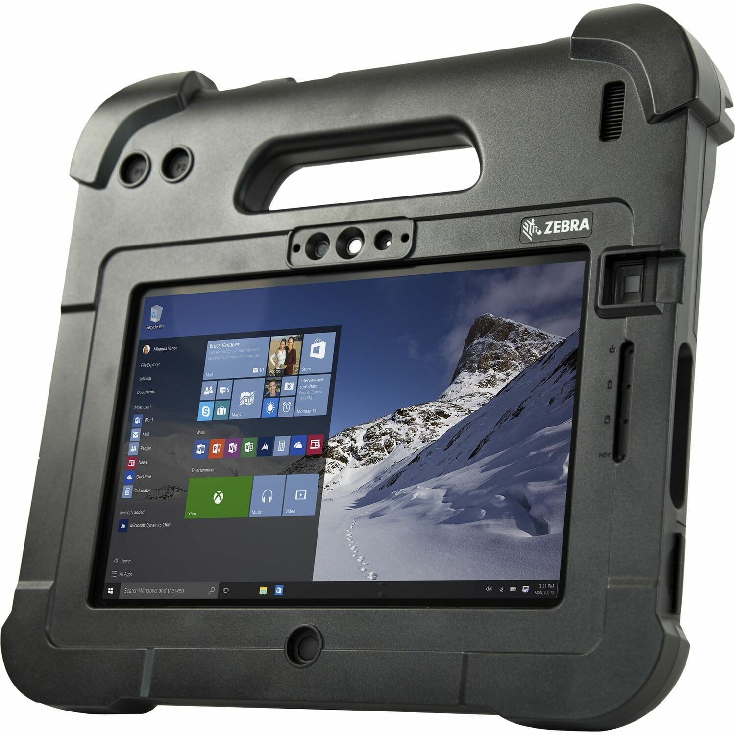 Zebra XSLATE L10ax Robuust Tablet-pc - 25,7 cm (10,1") WUXGA - vPro-technologie - 16 GB - 512 GB SSD - Windows 10 Pro 64-bit - 5G