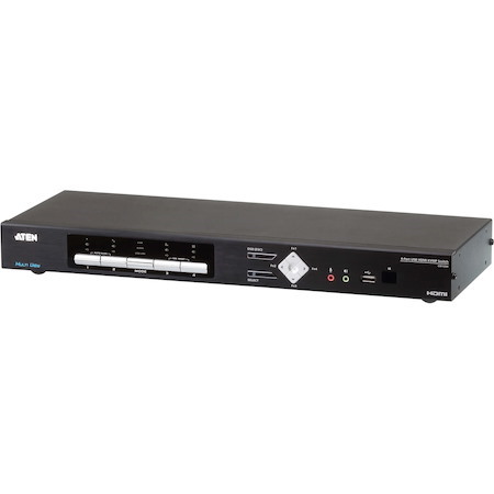 ATEN CM1284 4-Port USB HDMI Multi-View KVMP Switch-TAA Compliant
