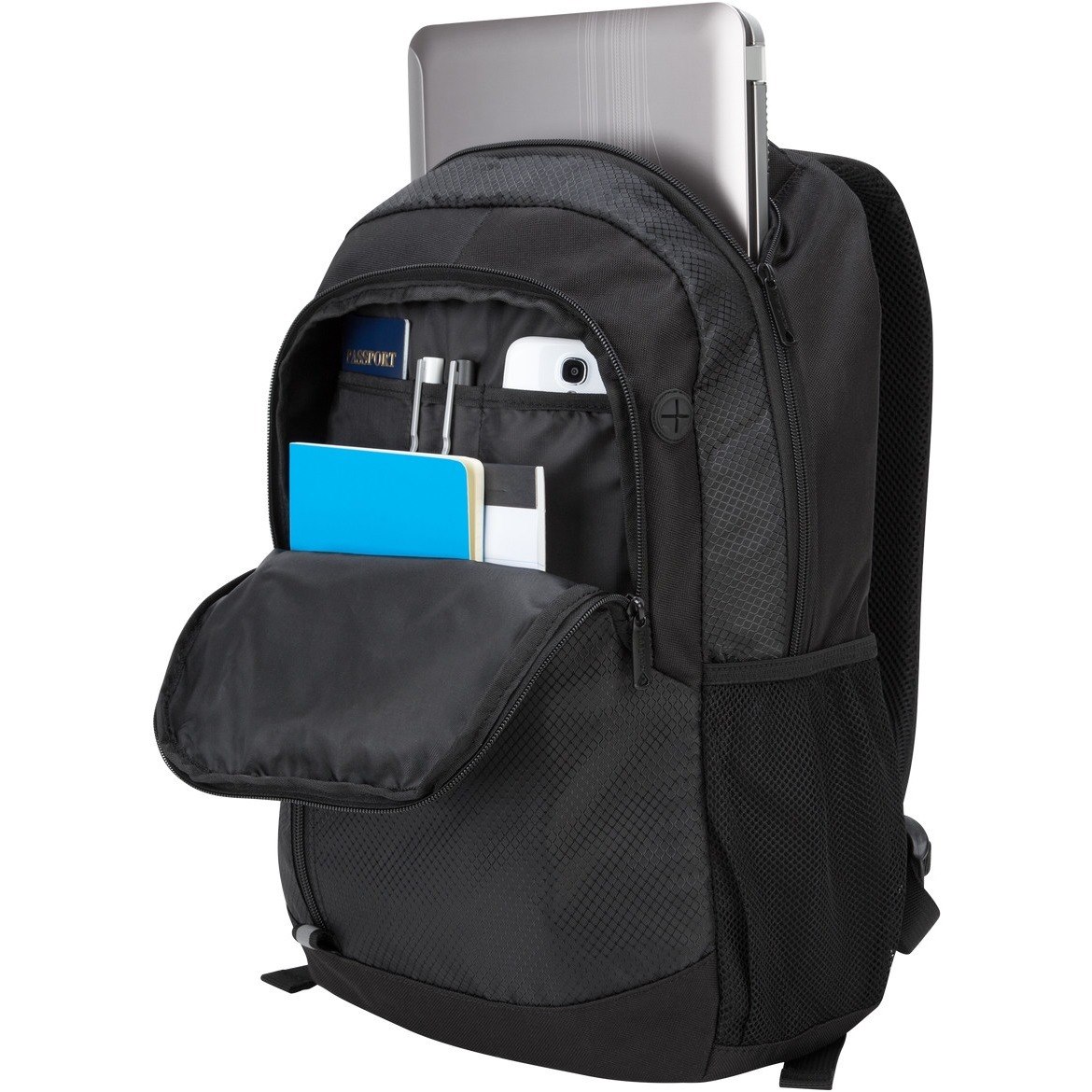 Targus Sport TSB89104US Carrying Case (Backpack) for 15.6" to 16" Notebook - Black - TAA Compliant