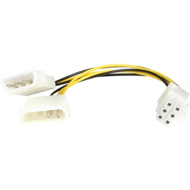 StarTech.com LP4PCIEXADAP Internal Power Cord - 15.24 cm