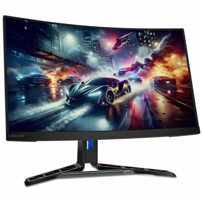 Lenovo Legion R27qc-30 27" Class WQHD Curved Screen Gaming LED Monitor - 16:9 - Raven Black