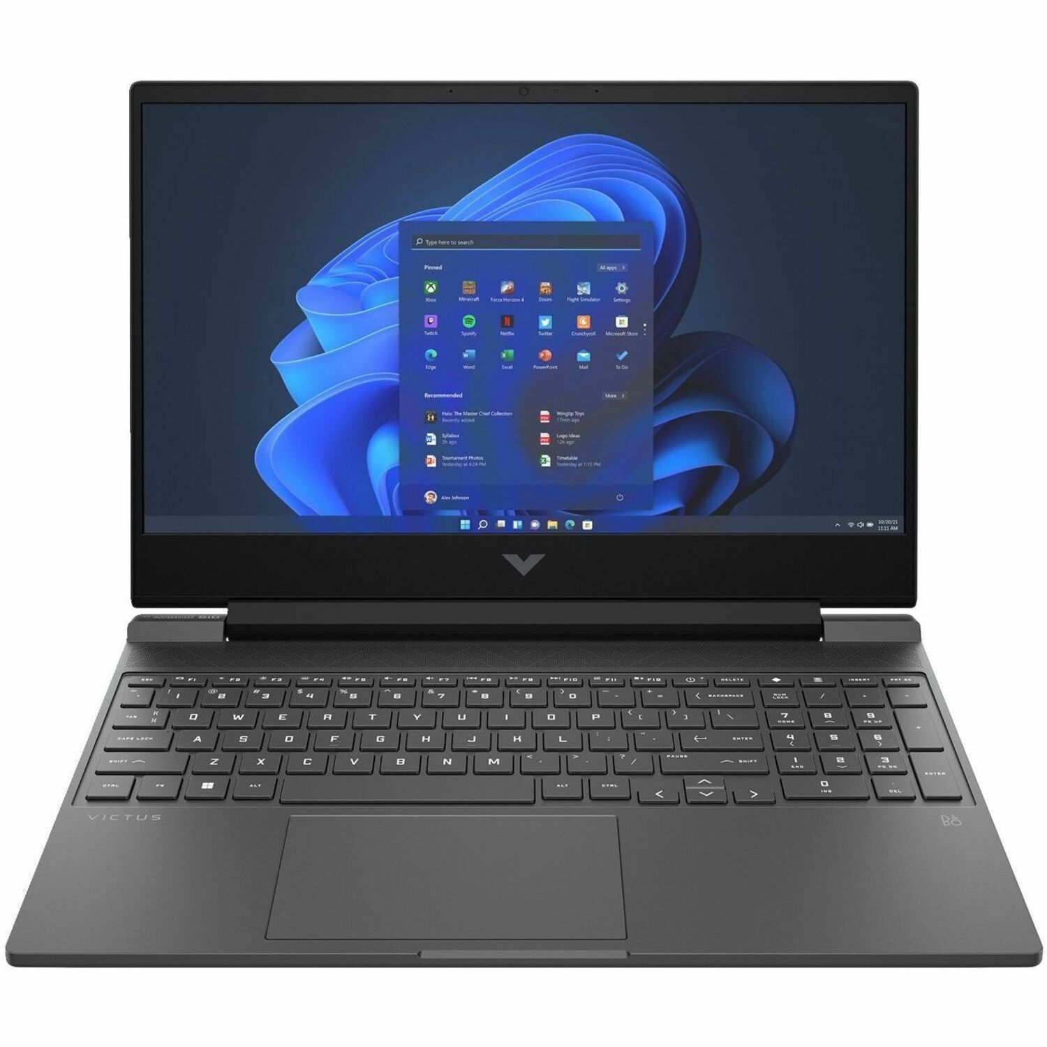 VICTUS 15-fa2000 15-fa2500nr 15.6" Gaming Notebook - Full HD - 144 Hz - Intel Core i5 13th Gen i5-13420H - 8 GB - 512 GB SSD - Mica Silver