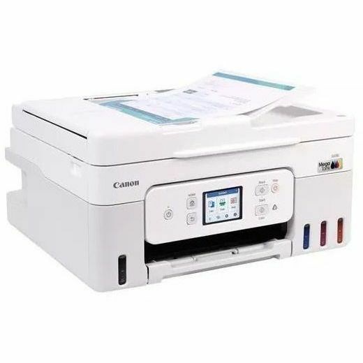 Canon PIXMA G4280 Wireless MegaTank Inkjet Multifunction Printer - Color - White