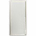 Eaton Tripp Lite Series Blank Snap-In Insert, European Style, Vertical, 22.5 x 45 mm, White, TAA
