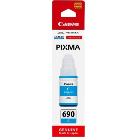 Canon GI-690C Ink Refill Kit - Cyan - Laser