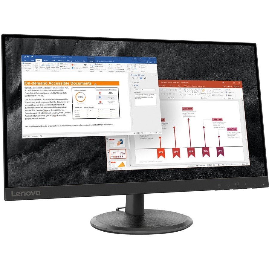 Lenovo C27-30 27inch Monitor-HDMI