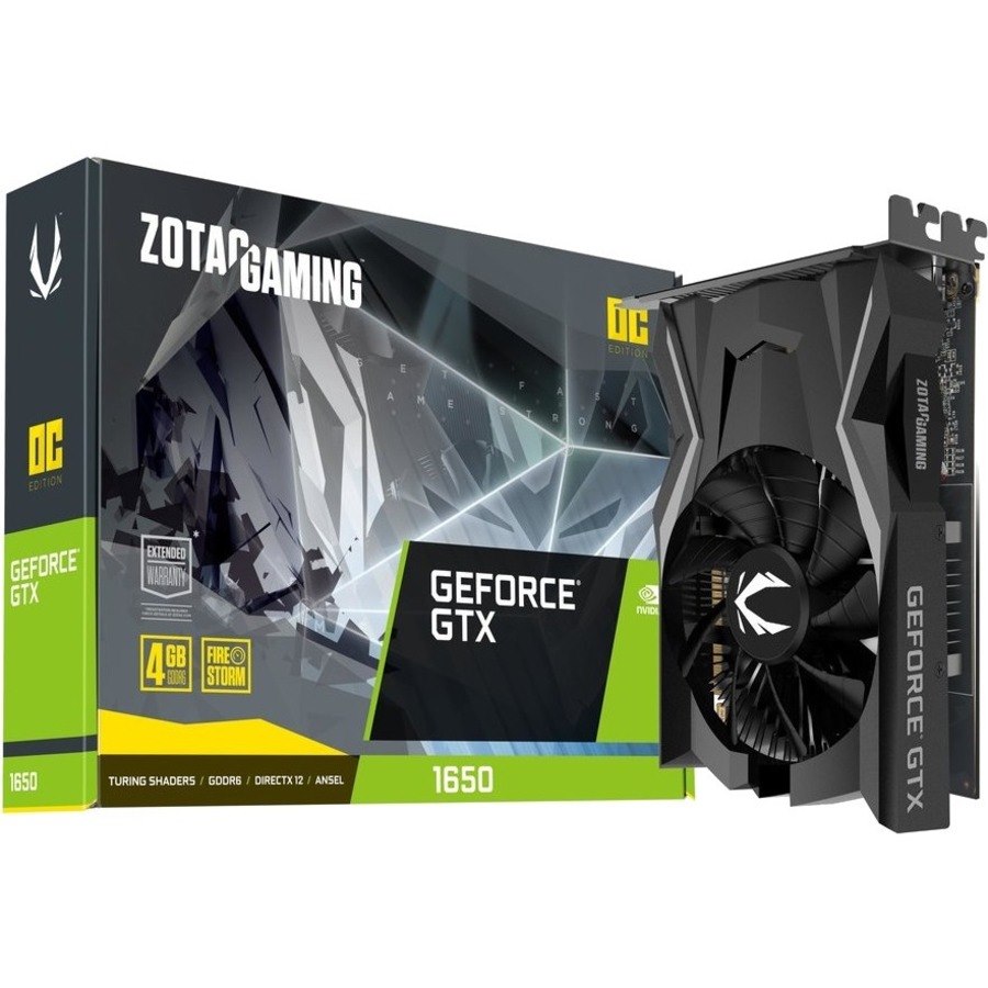 Zotac NVIDIA GeForce GTX 1650 Graphic Card - 4 GB GDDR6