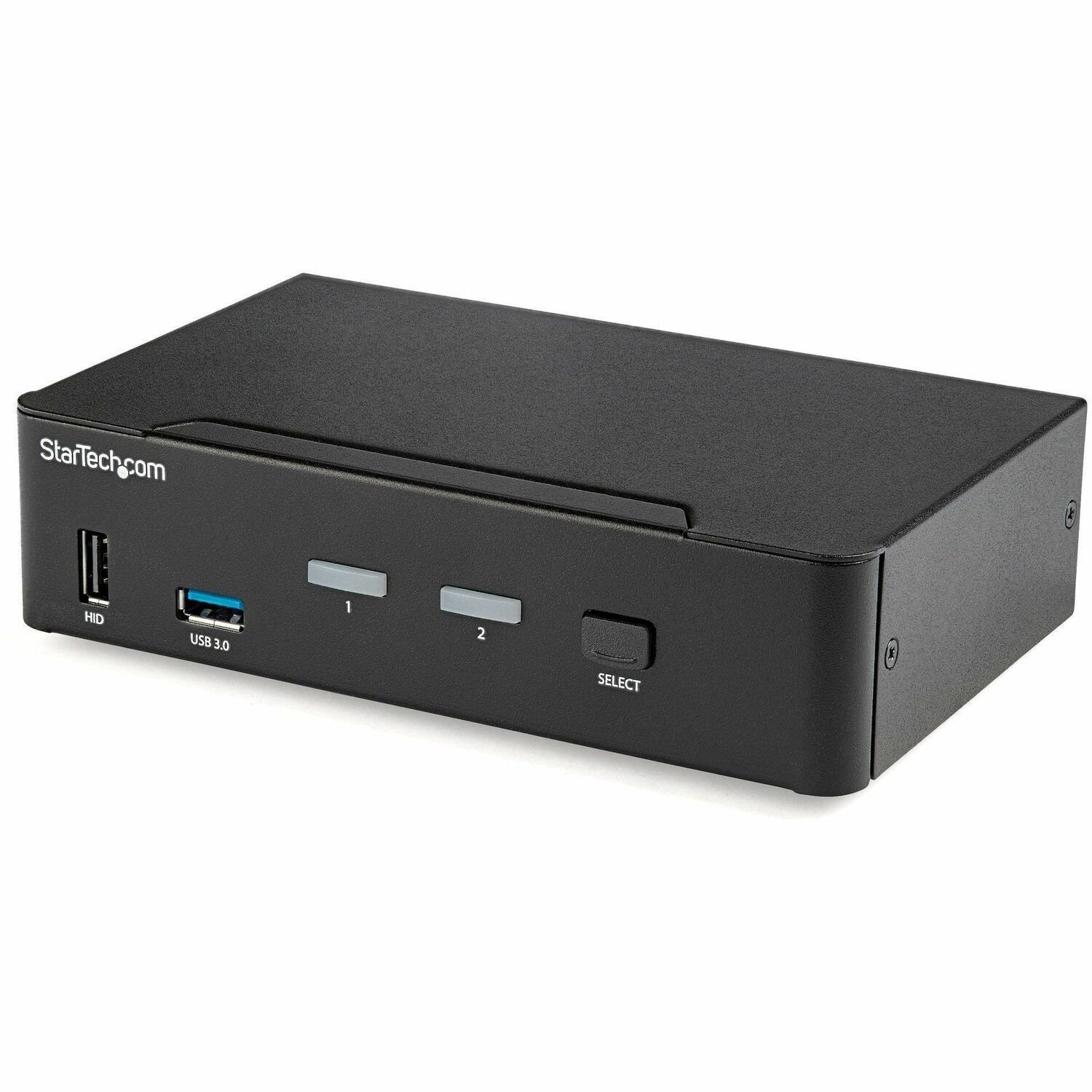2 Port DisplayPort KVM Switch, 4K 60Hz, Einzelner DP 4K Bildschirm, Dual Port DP 1.2 KVM Switch mit integriertem USB 3.0 Hub