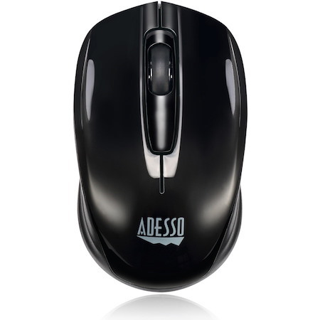 Adesso iMouse S50 Travel Mouse - Radio Frequency - USB - Optical - 3 Button(s) - Black
