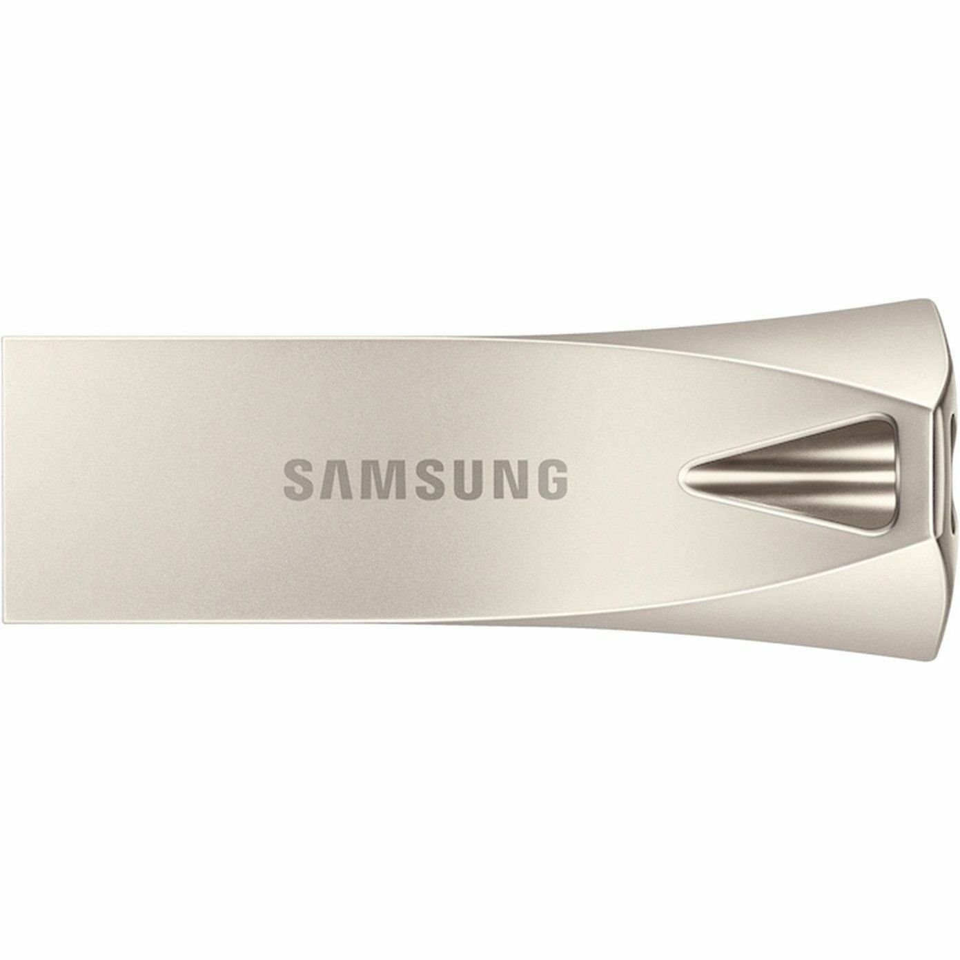 Samsung BAR Plus USB 3.2 Flash Drive 512GB Champagne Silver