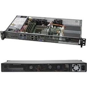 Supermicro SuperServer 5019A-FN5T Server Barebone System - 1U Rack-mountable - Socket BGA-1310 - 1 x Processor Support - Atom C3958 Hexadeca-core (16 Core)