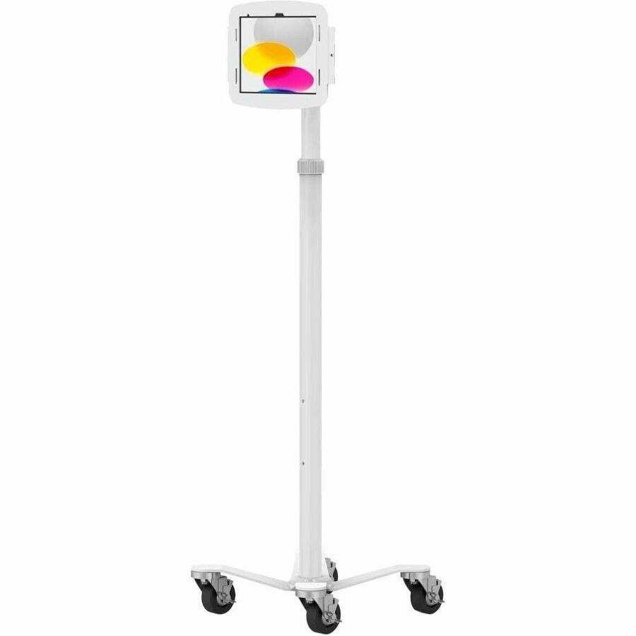 Compulocks iPad 10.9" 10th Gen Space Enclosure Medical Rolling Cart Plus Hub