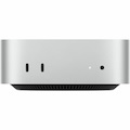 Apple Mac mini MU9D3X/A Desktop Computer - Apple M4 - 16 GB - 256 GB SSD - Mini PC - Silver