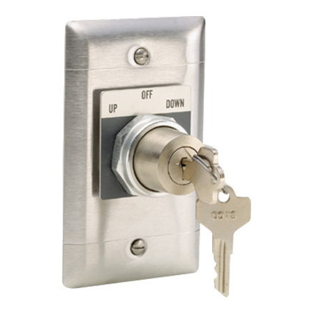 Draper SP-KSM-3-Position Key Switch (Momentary)