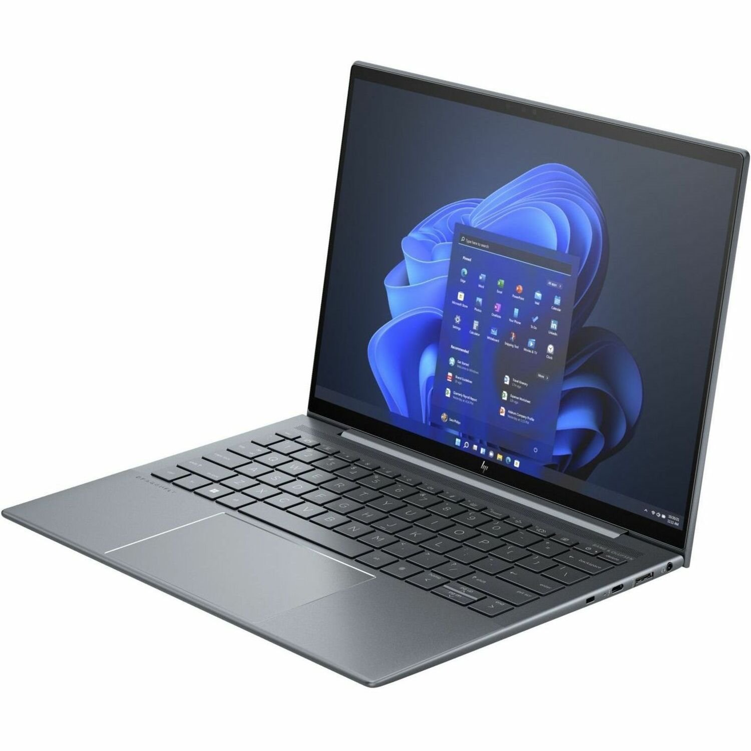 HP Elite Dragonfly G4 13.5" Touchscreen Notebook - WUXGA+ - 1920 x 1280 - Intel Core i7 13th Gen i7-1355U Deca-core (10 Core) - Intel Evo Platform - 16 GB Total RAM - 16 GB On-board Memory - 256 GB SSD - Slate Blue