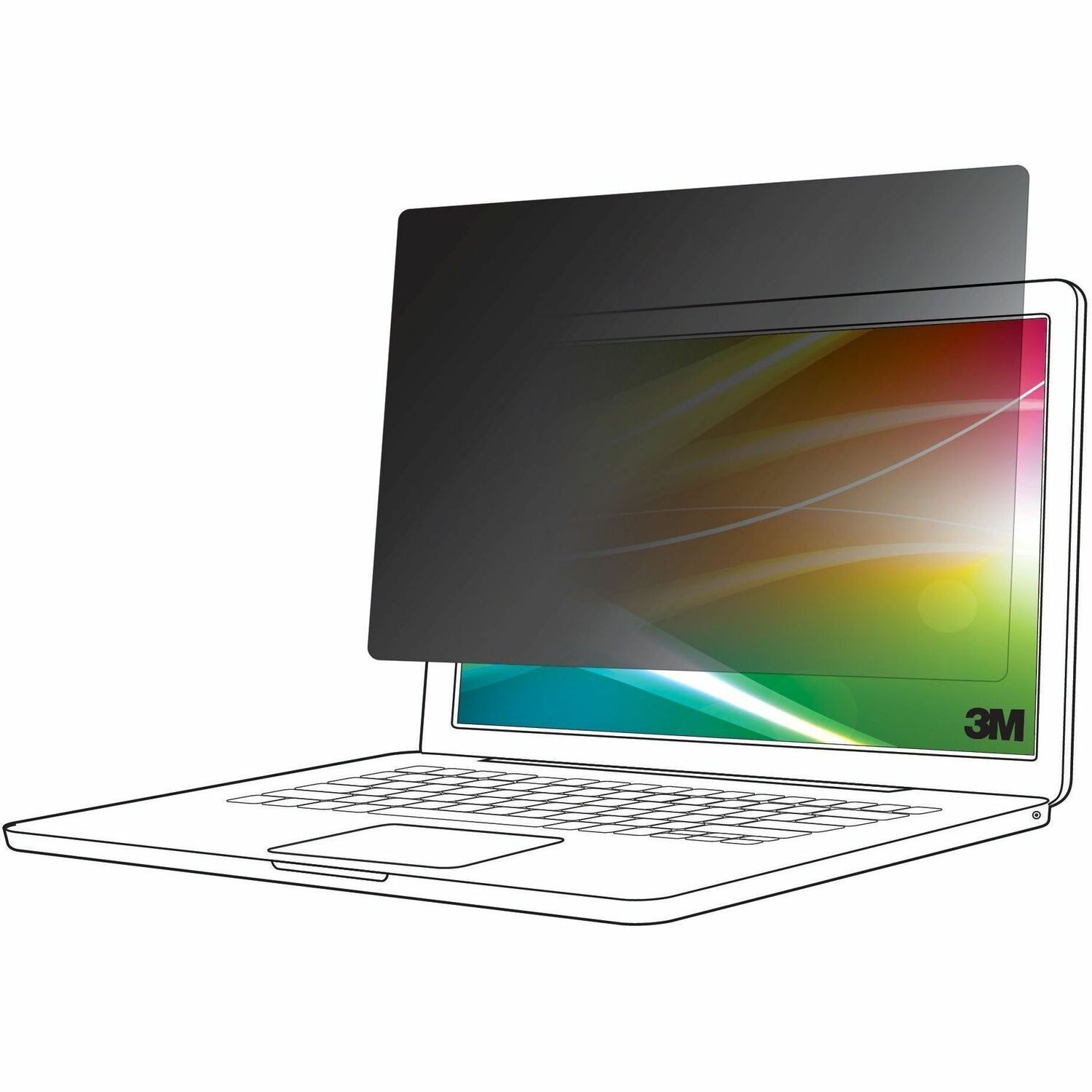3M Anti-glare Privacy Screen Filter