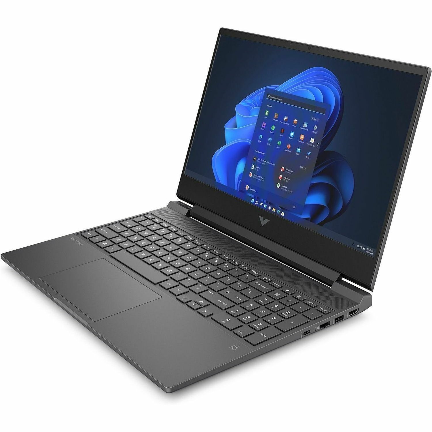 VICTUS 15-fb2000 15-fb2020ca 15.6" Gaming Notebook - Full HD - AMD Ryzen 5 8645HS - 16 GB - 512 GB SSD - Mica Silver