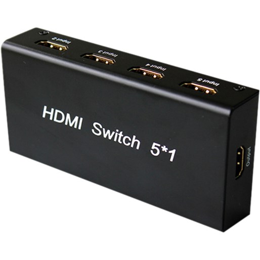 4XEM 5 Port HDMI Switch