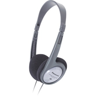 Panasonic RP-HT090E-H Wired Over-the-head Binaural Stereo Headphone - Grey