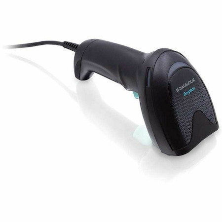 Datalogic Gryphon I GD4520 Healthcare, Retail, Light/Clean Manufacturing, Transportation, Laboratory Handheld Barcode Scanner Kit - Cable Connectivity - Black - USB Cable Included
