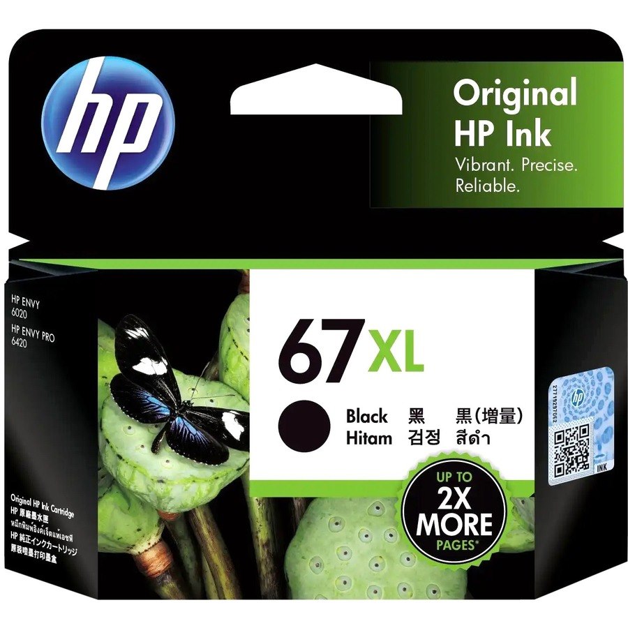 HP 67XL Original Inkjet Ink Cartridge - Black Pack