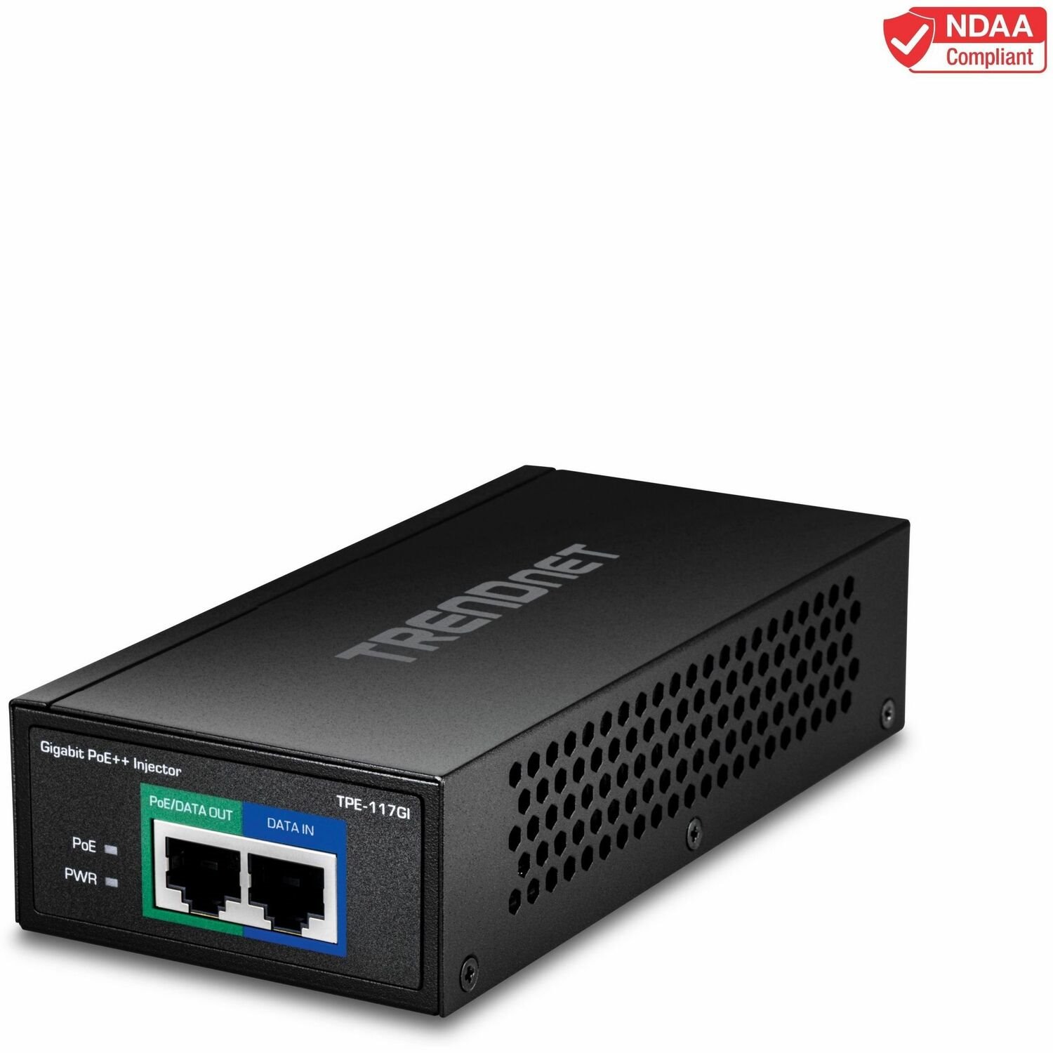 TRENDnet TPE-117GI PoE Injector - TAA Compliant