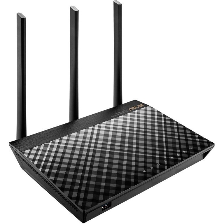 Asus RT-AC66U B1 Wi-Fi 5 IEEE 802.11ac Ethernet Wireless Router