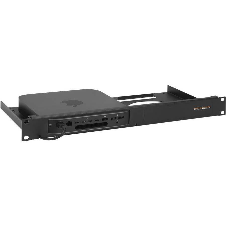RACKMOUNT.IT RM-AP-T1 1U Rack-mountable Rackmount Kit for Firewall - 482.60 mm Rack Width - Signal Black