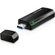 TP-Link Archer T4U IEEE 802.11 a/b/g/n/ac Dual Band Wi-Fi Adapter for Desktop Computer, Media Player, Notebook, Smart TV