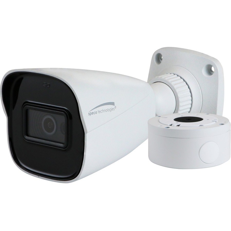 Speco O5B2 5 Megapixel Outdoor Network Camera - Color - Bullet - White