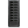 RAIDage JAGE9BT8HD-T7DE Drive Enclosure 12Gb/s SAS, SATA/600 - Mini-SAS HD Host Interface Tower - Black